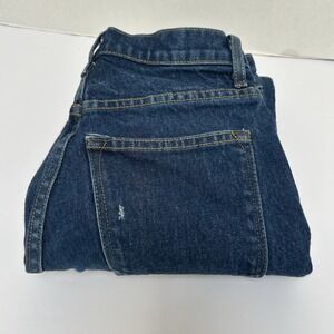 Imogene + Willie Elizabeth Hi-Rise Skinny Leg Dark Wash Denim Jeans Sz 27 Hemmed